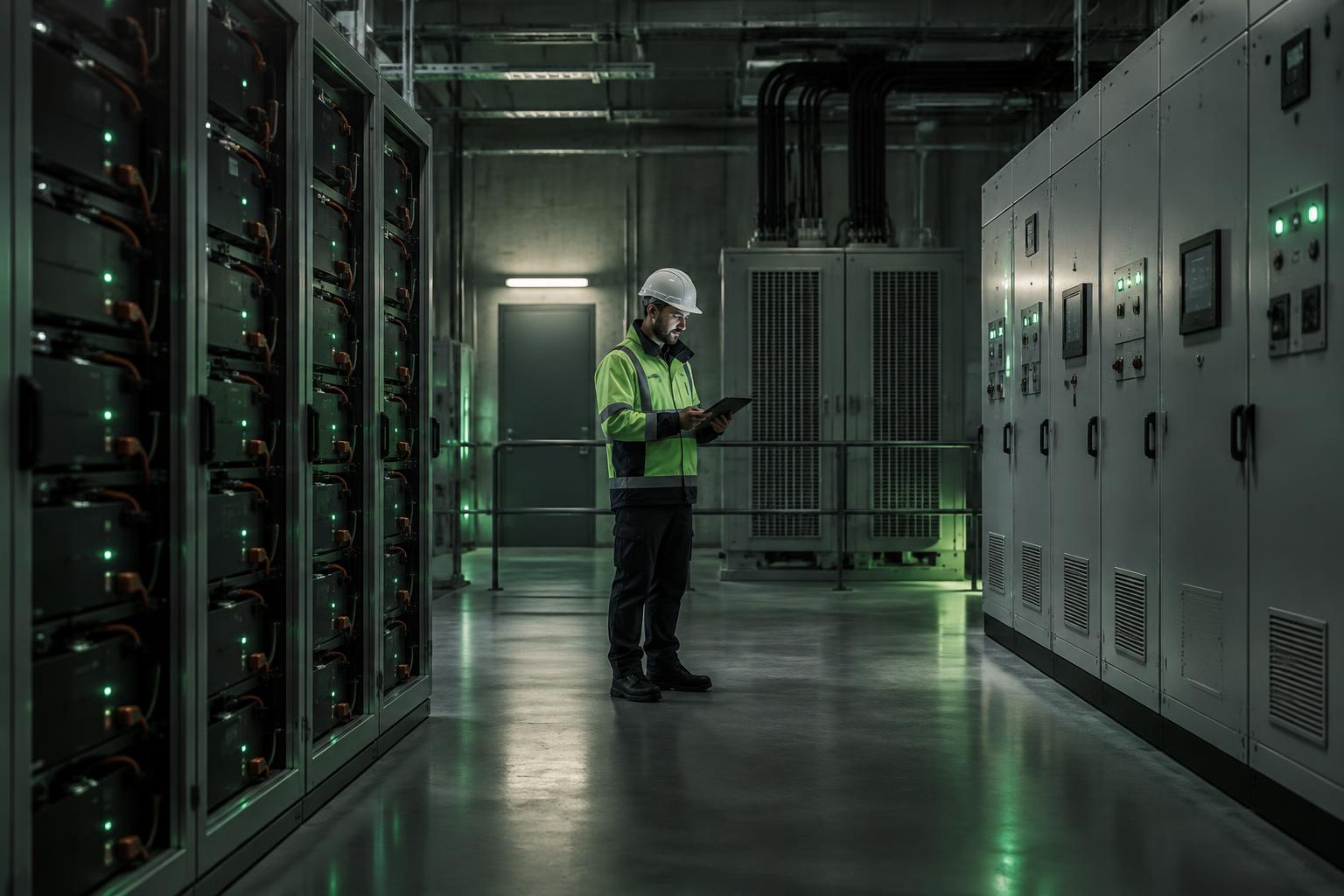 Technológia priemyselného batériového úložiska